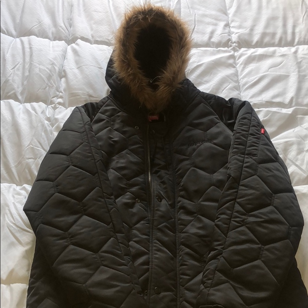 Supreme Parka Jacket Quilted Outerwear